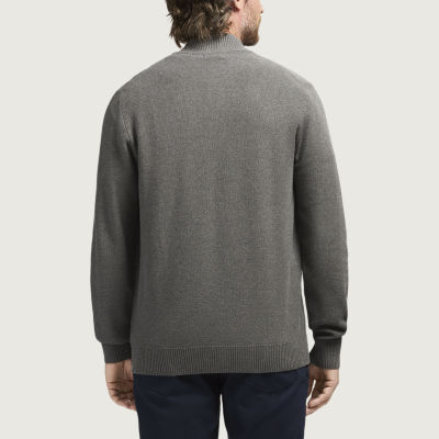 IZOD Honeycomb Mens Long Sleeve Quarter-Zip Pullover Sweater