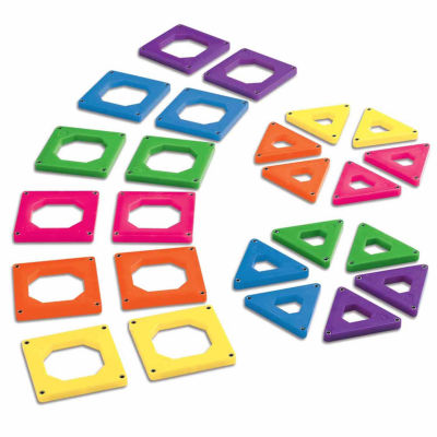 Discovery Kids Toy 24-Piece Magnetic Tile
