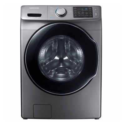 Samsung  4.5-cu ft High-Efficiency Stackable Front-Load Washer with Steam Wash
