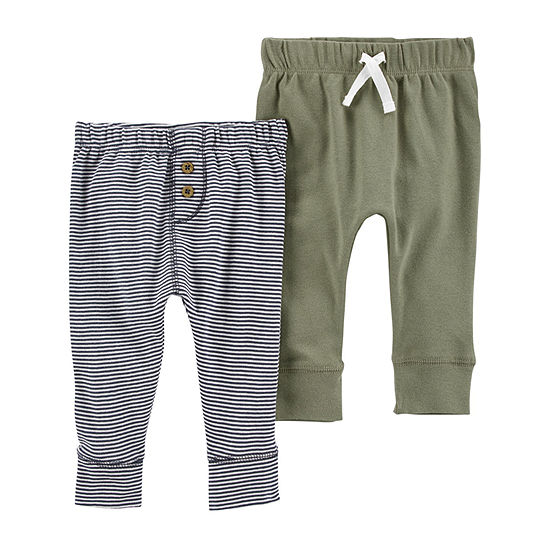 Carter's Baby Boys 2-pc. Cuffed Pull-On Pants