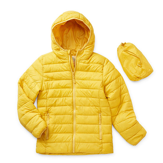 Thereabouts Little & Big Unisex Hooded Packable Midweight Puffer Jacket ...