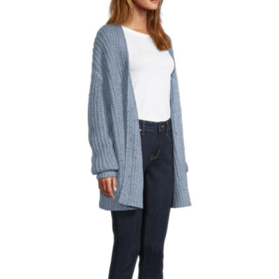 a.n.a Womens Long Sleeve Open Front Cardigan