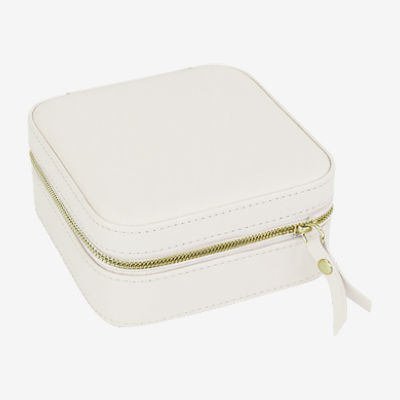 Mele And Co Stow And Go Mirrored Jewelry Travel Case