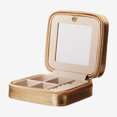 Mele And Co Luna Mirrored Jewelry Travel Case