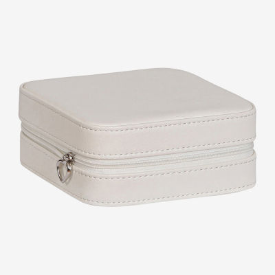 Mele And Co Dana Mirrored Jewelry Travel Case