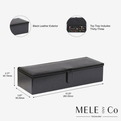 Mele And Co Ainsley Black Jewelry Boxes