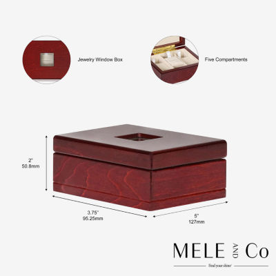 Mele And Co Liz Cherry Jewelry Box