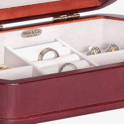 Mele And Co Morgan Cherry Jewelry Box