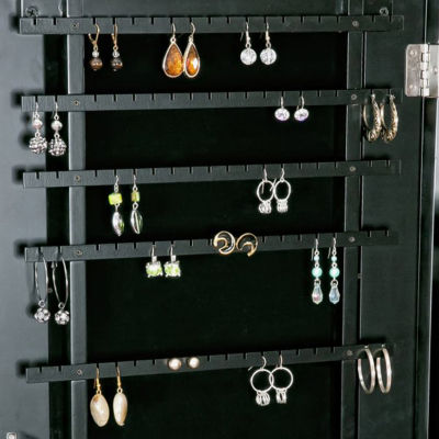 Mele And Co Victoria Lockable Java Jewelry Armoires