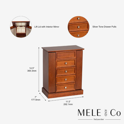 Mele And Co Thea Jewelry Box