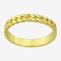 20MM 14K Gold Over Silver Band, 9, Nocolor