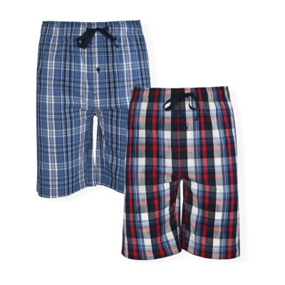 Hanes Stretch Mens 2-pc. Pajama Shorts