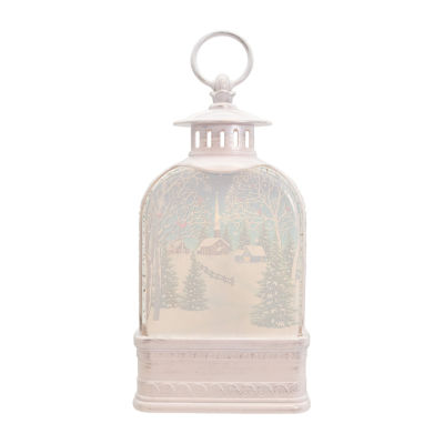 Kurt Adler 10in Battery-Operated Warm White Led Cardinal Snow Globe