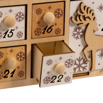 Kurt Adler Led Village Christmas Advent Calendar