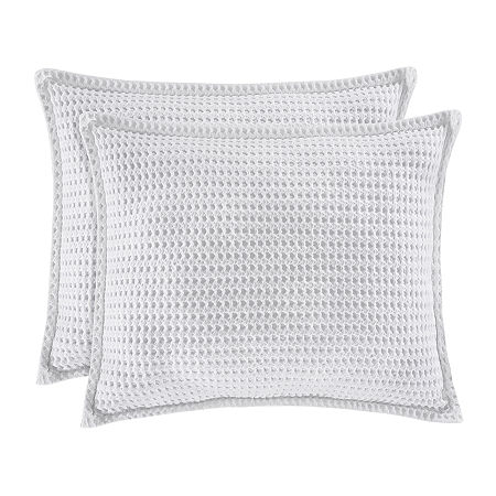 Queen Street Pine Beach Pillow Sham, One Size, White