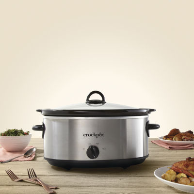 Crock-Pot® 7-Qt. Stainless Steel Manual Slow Cooker