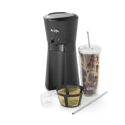  Mr. Coffee Iced Coffee Tumbler, 22 Oz., with Lid and