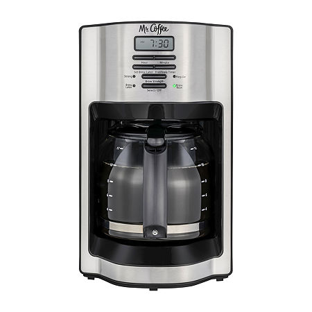 Mr. Coffee 12-Cup Coffee Maker, One Size, Stainless Steel