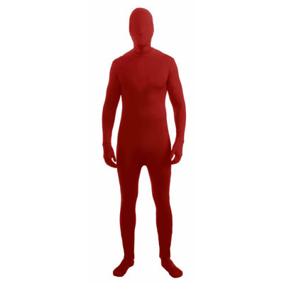 Mens Red Skinsuit 2-Pc. Mens Costume 2-pc. Costume