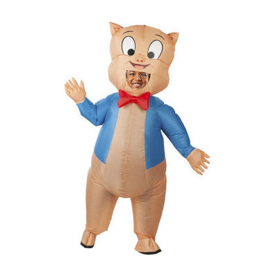 Unisex Porky Pig Inflatable 2-pc. Costume