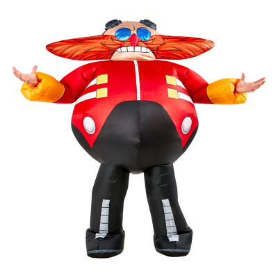 Mens Dr. Eggman Inflatable Costume - Sonic The Hedgehog
