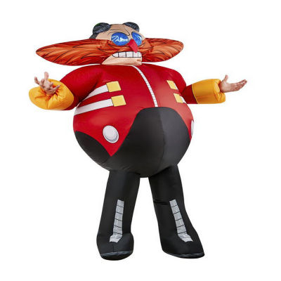 Mens Dr. Eggman Inflatable Sonic the Hedgehog 2-pc. Costume