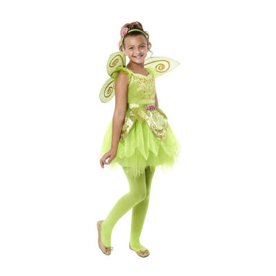 Girls Green Fairy Costume 3-pc.