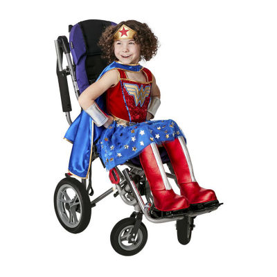Girls Adaptive Wonder Woman Costume - Dc Comics