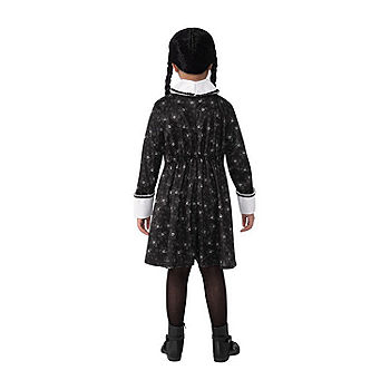 Rubie's Women's The Addams Family Wednesday Costume, Black, Women Medium