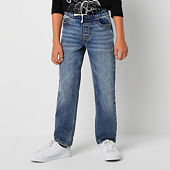 Thereabouts Little & Big Boys Pull-On Adjustable Waist Regular Fit Jogger  Jean, Color: Vintage Wash - JCPenney