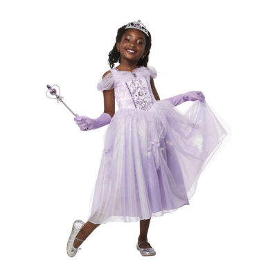 Girls Lavendar Princess 4-pc. Costume