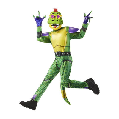 Little & Big  Unisex Montogmery Gator Five Nights at Freddys 4-pc. Costume