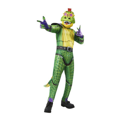 Little & Big  Unisex Montogmery Gator Five Nights at Freddys 4-pc. Costume