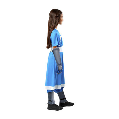 Little & Big  Girls Katara Avatar-The Last Airbender 4-pc. Costume Set