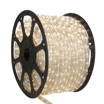 288' Warm White LED Commercial Grade Outdoor Christmas Rope Lights