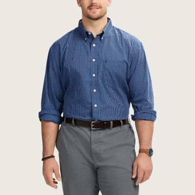 IZOD Performance Comfort Big and Tall Mens Classic Fit Long Sleeve ...