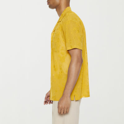 Forever 21 Mens Short Sleeve Button-Down Shirt