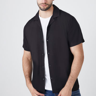 Forever 21 Mens Short Sleeve Button-Down Shirt