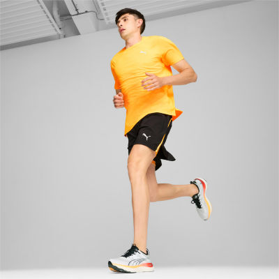 PUMA Mens Crew Neck Short Sleeve Regular Fit Graphic T-Shirt