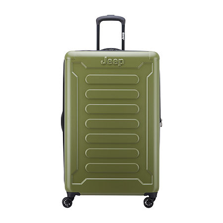 Jeep JH004C 28 Hardside Luggage, One Size, Green