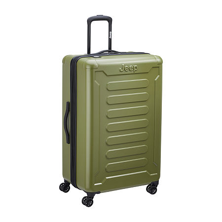 Jeep JH004C 28 Hardside Luggage, One Size, Green