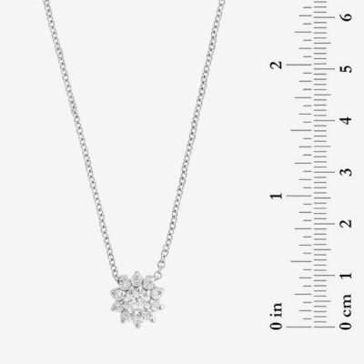 Effy Final Call (G-H / Vs1-Vs2) Womens 1/2 CT. T.W. Lab Grown White Diamond 14K Gold 18 Inch Pendant Necklace