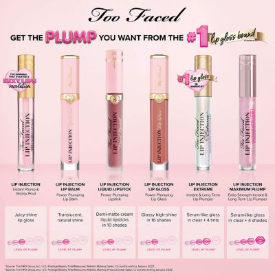 Too Faced Lip Injection Maximum Plump Extra Strength Plumper Gloss