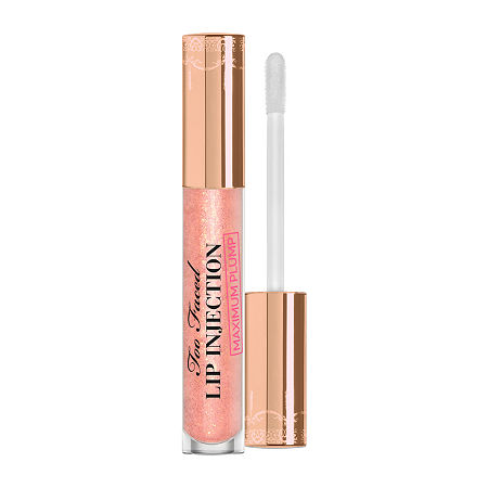 Too Faced Lip Injection Maximum Plump Extra Strength Lip Plumper Gloss, One Size, Pink