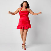 Red Juniors Plus Size Dresses for Women JCPenney