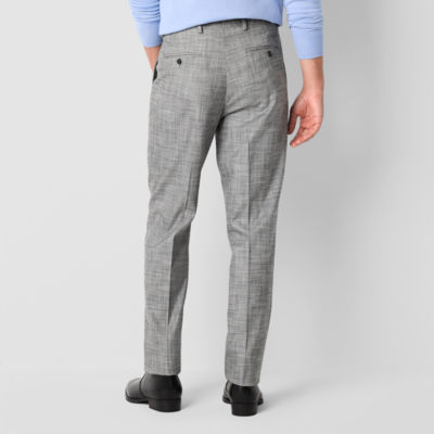 J. Ferrar Mens Classic Fit Flat Front Pant