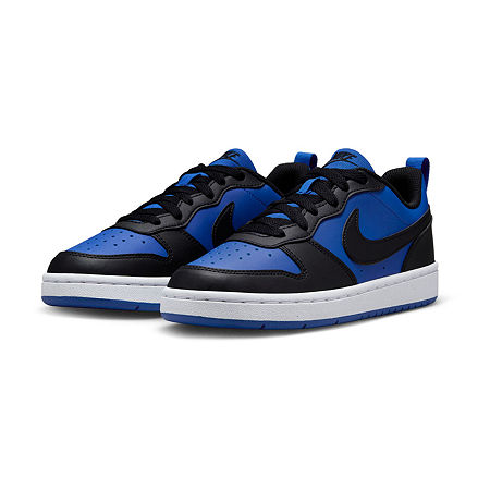Nike Borough Low Big Kid Unisex Sneakers, 7 Medium, Blue