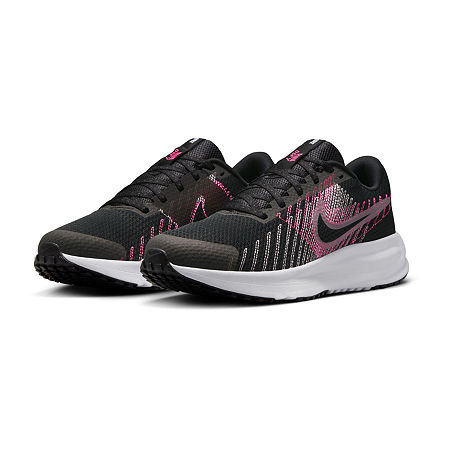 Nike Run Defy Womens Running Shoes, 6 Medium, Black