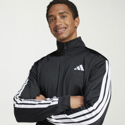 adidas Tricot Mens Lightweight Track Jacket - JCPenney
