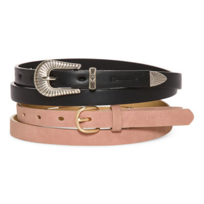 JS Jessica Simpson 75 2 Pack Womens Belt